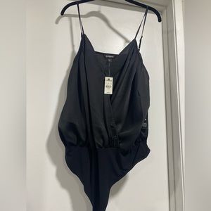 Loose fitting cross body tank top